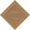 Ekena Millwork Diamond Gable Vent Non-Functional, Western Red Cedar Gable Vent w/Decorative Face Frame, 18"W x 18"H GVWDI18X1802SDUWR - alternate 5